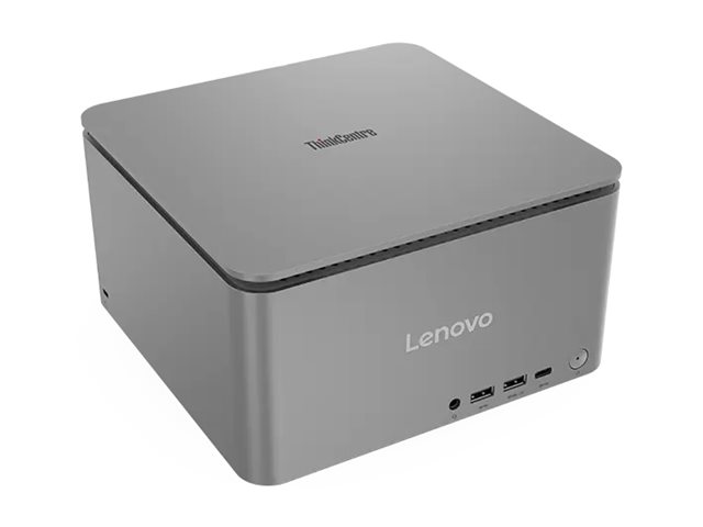 Lenovo ThinkCentre neo Ultra 12W1 - Minuscule Core i9 i9-14900 / jusqu'à 5.8 GHz - vPro Enterprise - RAM 32 Go - SSD 1 To - TCG Opal Encryption 2, NVMe, Performance - GeForce RTX 4060 - Gigabit Ethernet, Bluetooth 5.3, IEEE 802.11ax (Wi-Fi 6), IEEE 802.11be (Wi-Fi 7) - Win 11 Pro - moniteur : aucun - clavier : Français - gris luna - TopSeller - avec 3 ans de support Lenovo sur site - 12W1000NFR - Ordinateurs de bureau