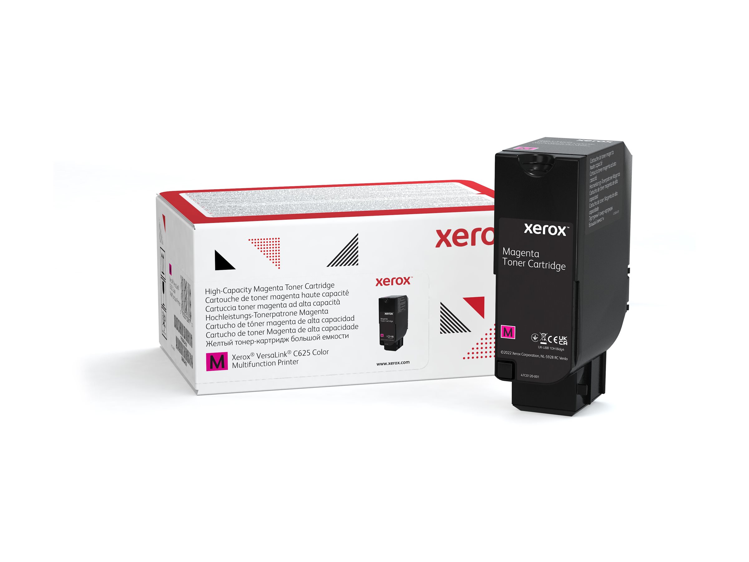 Xerox - Haute capacité - magenta - original - boîte - cartouche de toner - pour VersaLink C625, C625V_DN - 006R04638 - Cartouches de toner