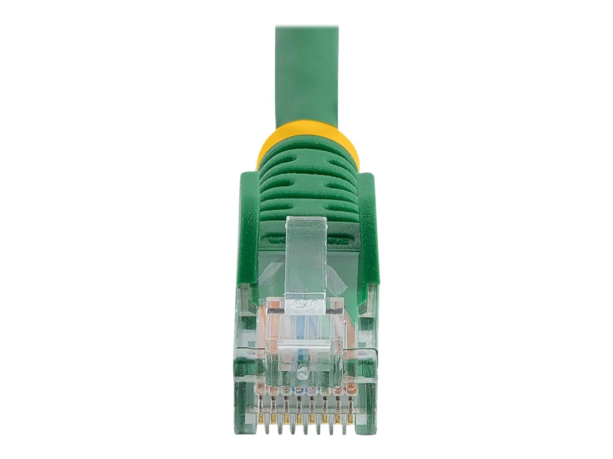 StarTech.com Câble réseau Cat5e UTP sans crochet de 1 m - Cordon Ethernet RJ45 anti-accroc - Câble patch - M/M - Vert - Cordon de raccordement - RJ-45 (M) pour RJ-45 (M) - 1 m - UTP - CAT 5e - moulé, sans crochet - vert - 45PAT1MGN - Câbles à paire torsadée