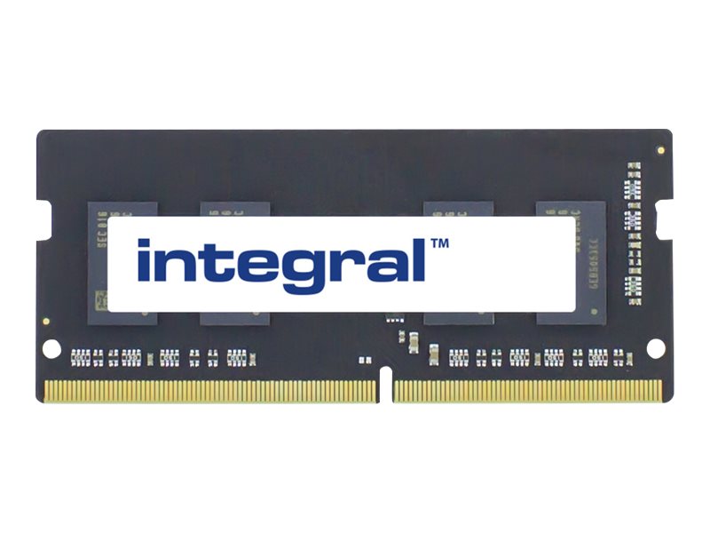 Integral - DDR4 - module - 8 Go - SO DIMM 260 broches - 2666 MHz / PC4-21300 - CL19 - 1.2 V - mémoire sans tampon - non ECC - IN4V8GNELSI - Mémoire pour ordinateur portable