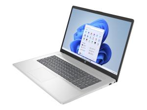 HP Laptop 17-cp2043nf - AMD Ryzen 5 - 7520U / jusqu'à 4.3 GHz - Win 11 Home - Radeon 610M - 16 Go RAM - 512 Go SSD NVMe - 17.3" IPS 1920 x 1080 (Full HD) - Wi-Fi 5 - argent naturel - clavier : Français - B23D9EA#ABF - Ordinateurs portables