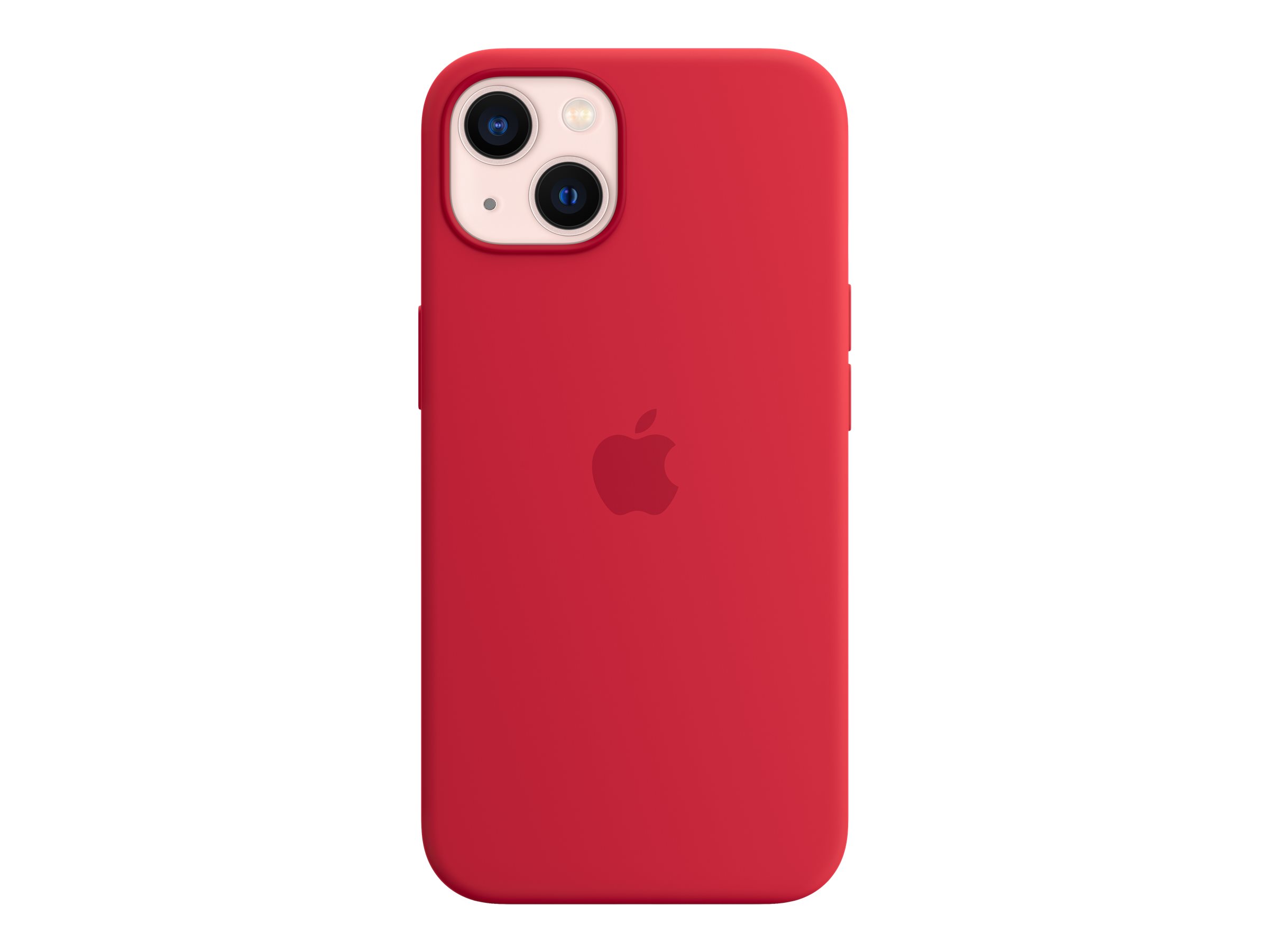 Apple - (PRODUCT) RED - coque de protection pour téléphone portable - avec MagSafe - silicone - rouge - pour iPhone 13 - MM2C3ZM/A - Coques et étuis pour téléphone portable