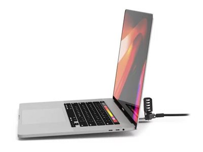Compulocks Antivol Universel Macbook, PC, Tablette Adaptateur avec câble à code noir - Kit de sécurité - argent - BLD01CL - Accessoires pour ordinateur portable et tablette