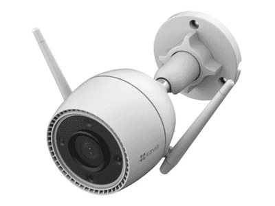 EZVIZ H3C - Caméra de surveillance réseau - puce - extérieur - Etanche - couleur (Jour et nuit) - 3 MP - 2304 x 1296 - 2K - montage M12 - sans fil - Wi-Fi - LAN 10/100 - H.264, H.265 - DC 12 V - CS-H3C-R100-1K3WKFL - Caméras de sécurité