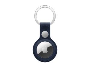 Apple - Étui pour airtag - microvolume, stainless steel - bleu foncé - pour iPhone/iPad/iPod - MA7H4ZM/A - Sacs multi-usages