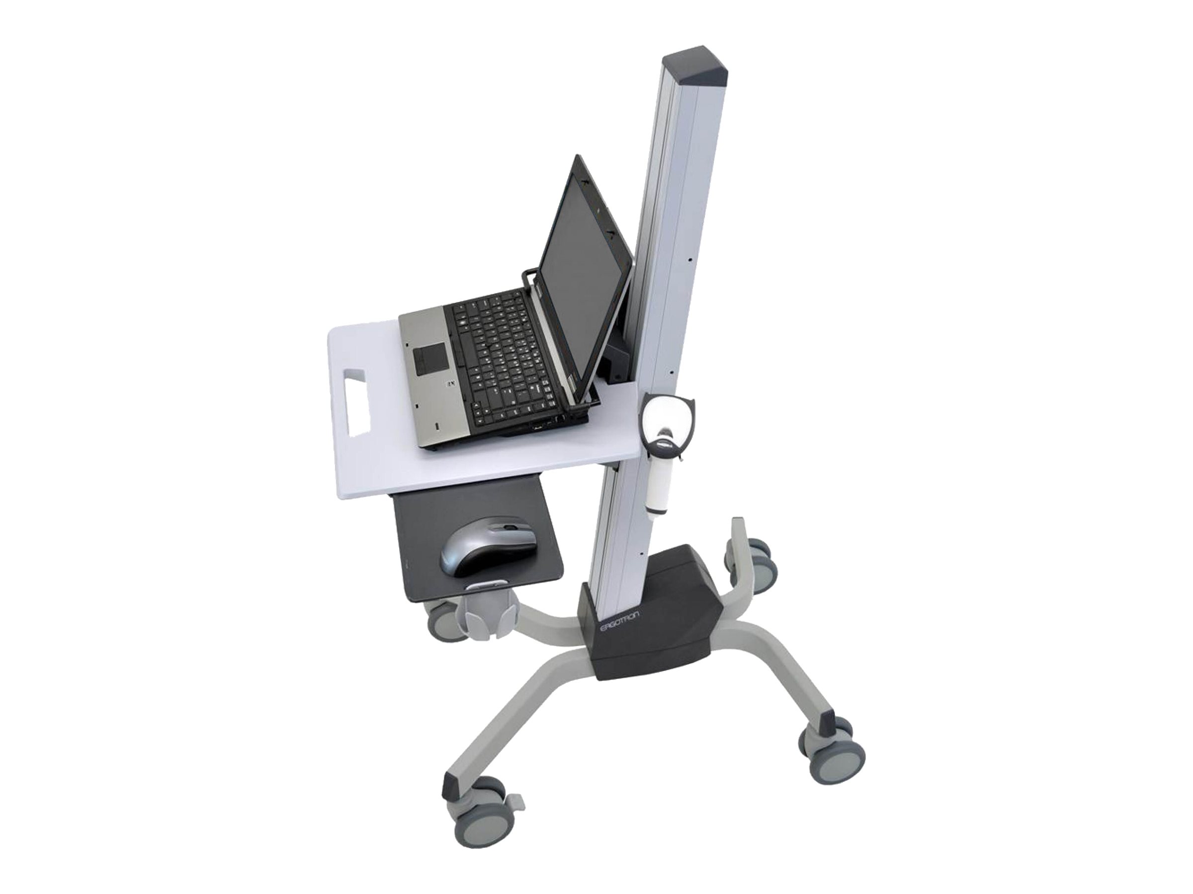 Ergotron Neo-Flex - Chariot - pour ordinateur portable/souris/scanner de codes barres - aluminium, acier, plastique haute qualité - bicolore gris - Taille d'écran : 12"-17.3" - 24-205-214 - Accessoires pour ordinateur portable et tablette