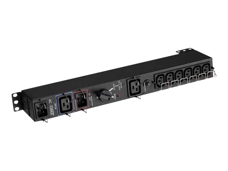 Eaton HotSwap MBP - Bypass switch (rack-montable) - CA 220-240 V - 3000 VA - connecteurs de sortie : 7 - 19" - MBP3KI - Accessoires d'alimentation