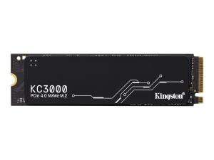 Kingston KC3000 - SSD - 512 Go - interne - M.2 2280 - PCIe 4.0 (NVMe) - pour Intel Next Unit of Computing 12 Pro Kit - NUC12WSKi5 - SKC3000S/512G - Disques SSD