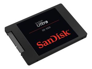 SanDisk Ultra 3D - SSD - 1 To - interne - 2.5" - SATA 6Gb/s - SDSSDH3-1T00-G26 - Disques durs pour ordinateur portable