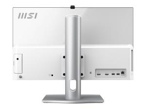 MSI Modern AM242TP 12M 483EU - Tout-en-un - Core i5 1235U / jusqu'à 4.4 GHz - RAM 16 Go - SSD 512 Go - NVMe - Carte graphique Intel Iris Xe - Gigabit Ethernet, IEEE 802.11ax (Wi-Fi 6E), Bluetooth 5.3 - 802.11a/b/g/n/ac/ax, Bluetooth 5.3 - Win 11 Pro - moniteur : LED 23.8" 1920 x 1080 (Full HD) écran tactile - blanc - 9S6-AE0712-483 - Ordinateurs de bureau