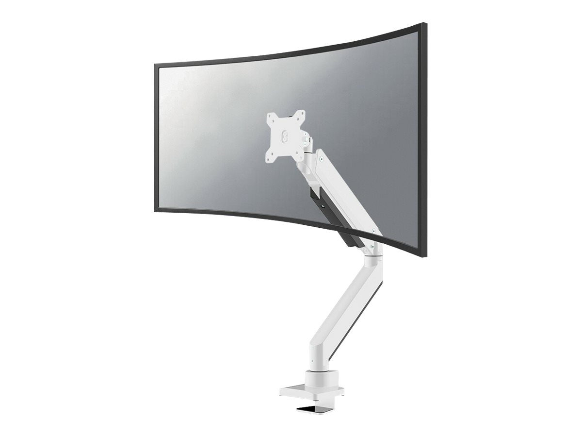Neomounts NM-D775PLUS - Kit de montage - pleine action - pour Écran LCD - aluminium - blanc - Taille d'écran : 10"-49" - pinces montables, oeillet, montrable sur bureau - NM-D775WHITEPLUS - Accessoires pour écran