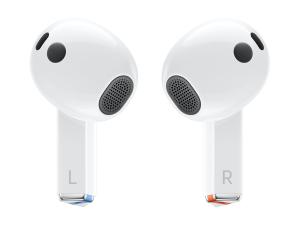 Samsung Galaxy Buds3 - Écouteurs sans fil avec micro - intra-auriculaire - Bluetooth - Suppresseur de bruit actif - blanc - SM-R530NZWAXEF - Écouteurs