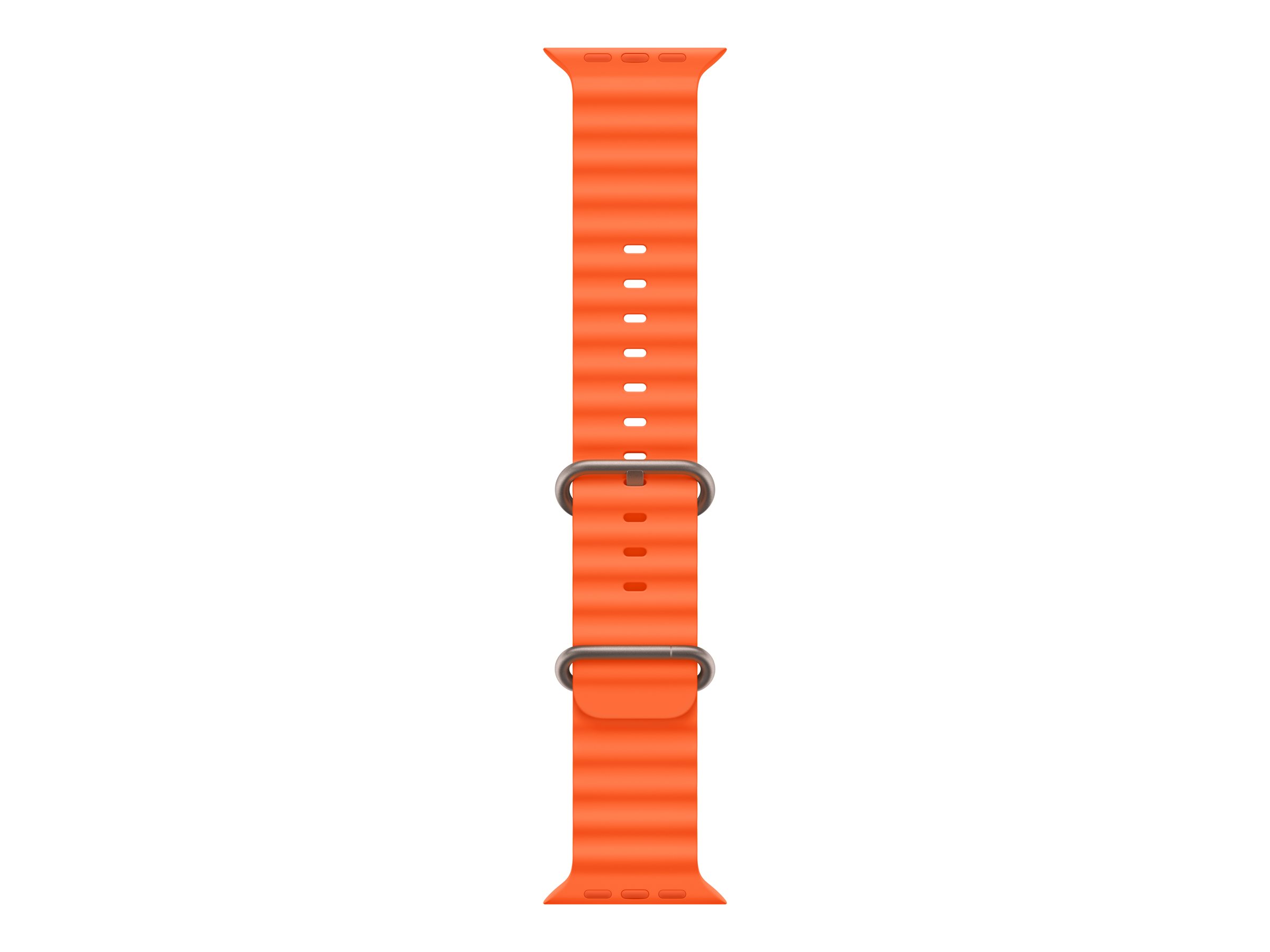 Apple - Bracelet de montre pour montre intelligente - 49mm - 130 - 200 mm - orange - MT653ZM/A - Accessoires pour smart watch