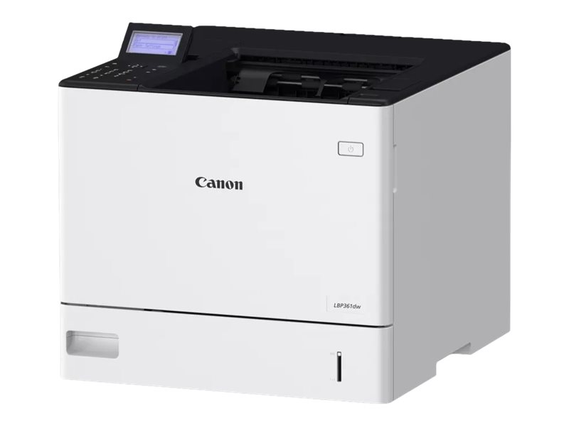 Canon i-SENSYS LBP361dw - Imprimante - Noir et blanc - laser - A4 (210 x 297 mm), Legal (216 x 356 mm) (original) - A4/Legal (support) - jusqu'à 61 ppm (impression) - 550 feuilles - USB 2.0, LAN, Wi-Fi(n) - 5644C008 - Imprimantes multifonctions
