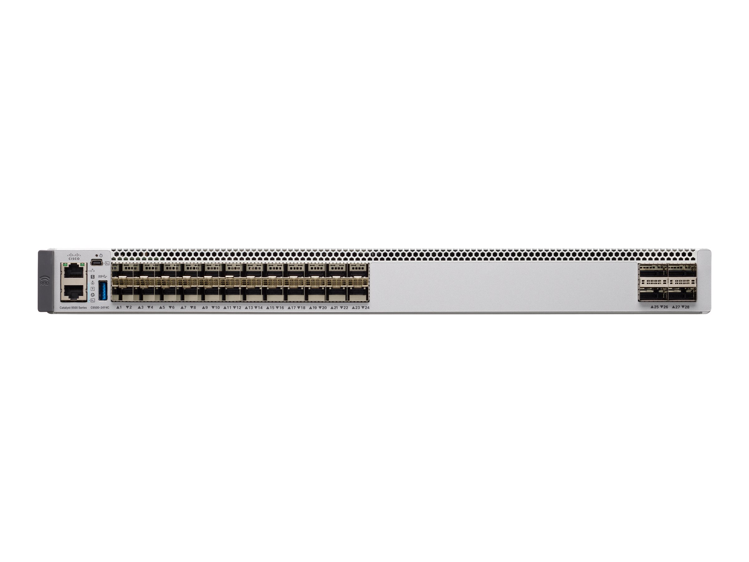 Cisco Catalyst 9500 - Network Essentials - commutateur - C3 - Géré - 24 x 25 Gigabit SFP28 - Montable sur rack - C9500-24Y4C-E - Commutateurs gérés