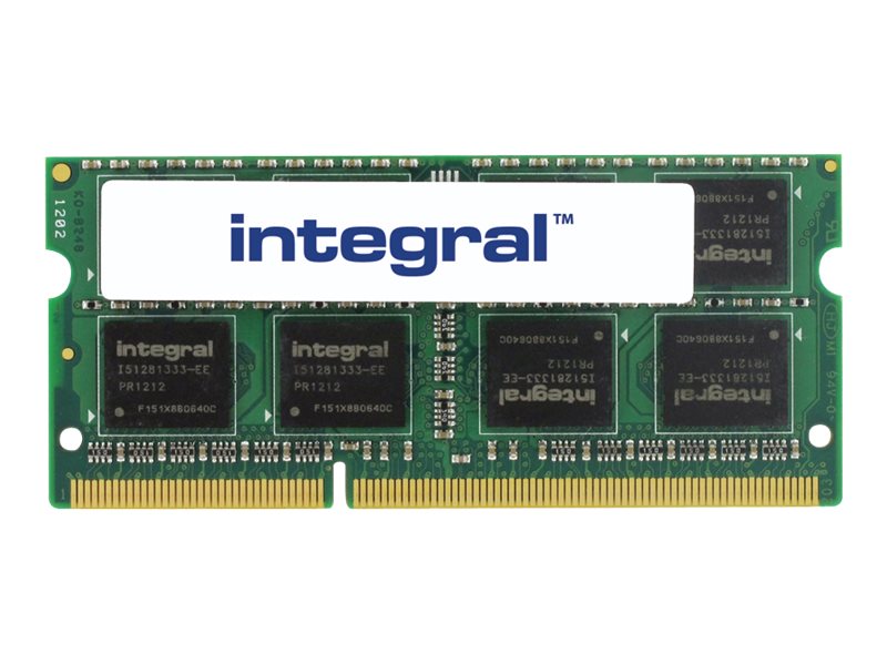 Integral Value - DDR3 - module - 8 Go - SO DIMM 204 broches - 1866 MHz / PC3-14900 - 1.35 V - mémoire sans tampon - non ECC - IN3V8GNBJMXLV - Mémoire pour ordinateur portable