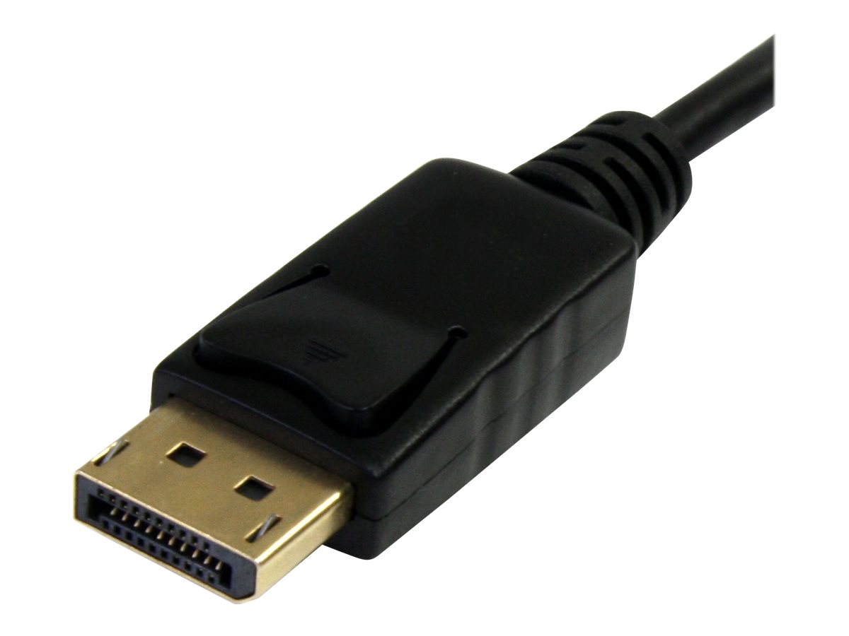 StarTech.com Câble adaptateur Mini DisplayPort vers DisplayPort 1.2 de 2m - Cordon Mini DP à DP avec support HBR2 M/M - DisplayPort 4k - Câble DisplayPort - Mini DisplayPort (M) pour DisplayPort (M) - 2 m - verrouillé - noir - MDP2DPMM2M - Câbles pour périphérique
