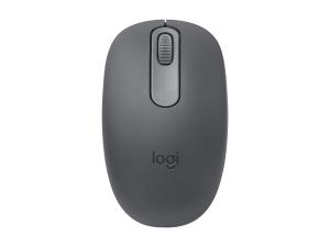 Logitech M196 - Souris - droitiers et gauchers - optique - 3 boutons - sans fil - Bluetooth - graphite - 910-007459 - Souris