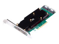 Broadcom MegaRAID 9560-16i - Contrôleur de stockage (RAID) - 16 Canal - SATA 6Gb/s / SAS 12Gb/s / PCIe 4.0 (NVMe) - RAID RAID 0, 1, 5, 6, 10, 50, JBOD, 60 - PCIe 4.0 x8 - 05-50077-00 - Adaptateurs de stockage