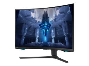 Samsung Odyssey Neo G7 S32BG750NU - G75NB Series - moniteur QLED - incurvé - 32" - 3840 x 2160 4K @ 165 Hz - VA - 1000 cd/m² - 1000000:1 - HDR10+, HDR10+ Gaming - 1 ms - 2xHDMI, DisplayPort - noir - LS32BG750NUXEN - Écrans d'ordinateur