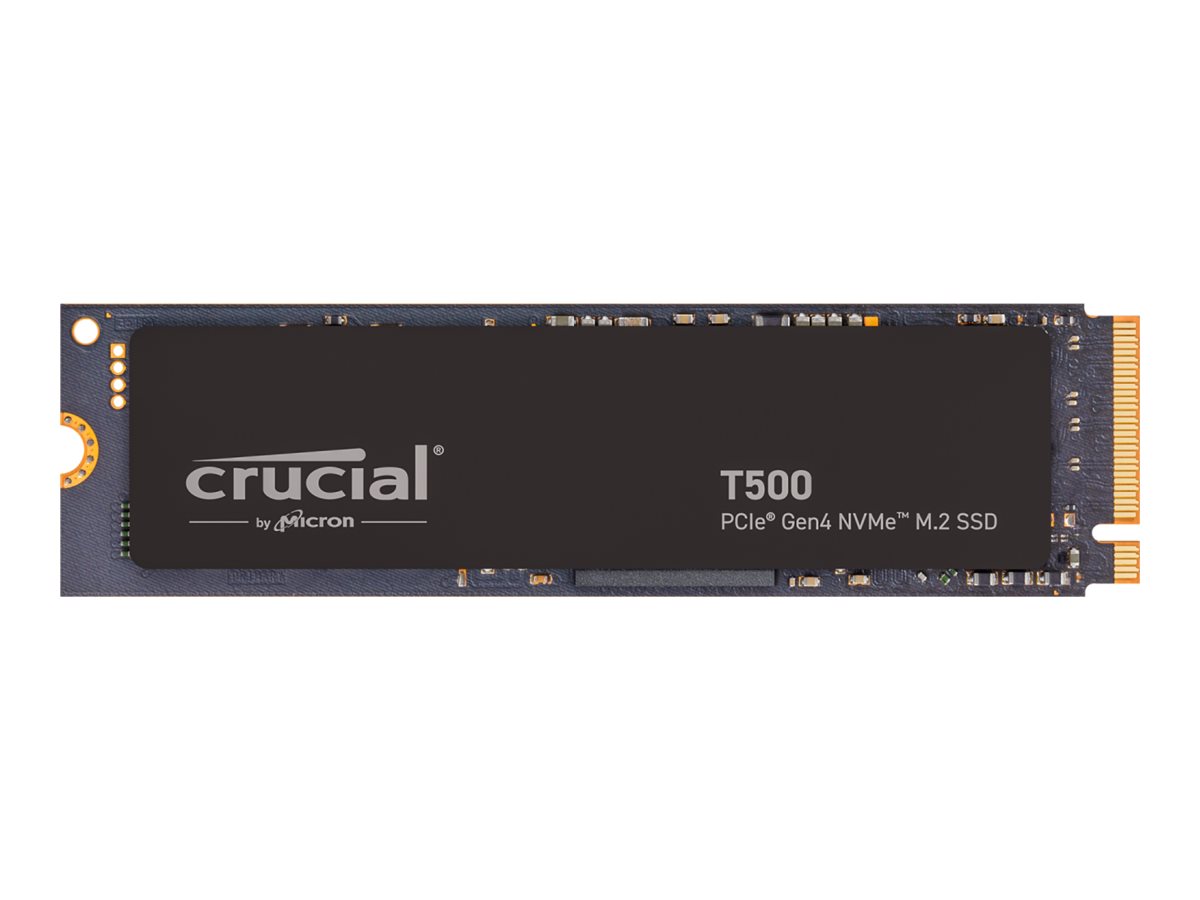 Crucial T500 - SSD - 1 To - interne - PCIe 4.0 (NVMe) - CT1000T500SSD8 - Disques SSD