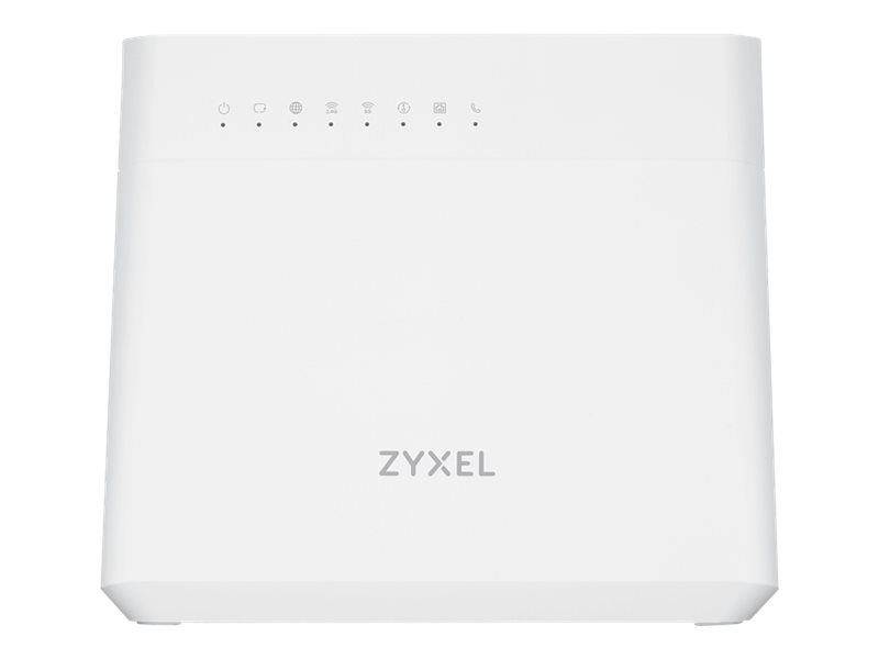 Zyxel VMG8825-T50K - - routeur sans fil - - modem ADSL commutateur 4 ports - 1GbE - Wi-Fi 5 - Bi-bande - adaptateur de téléphone VoIP - VMG8825-T50K-EU01V2F - Passerelles et routeurs SOHO
