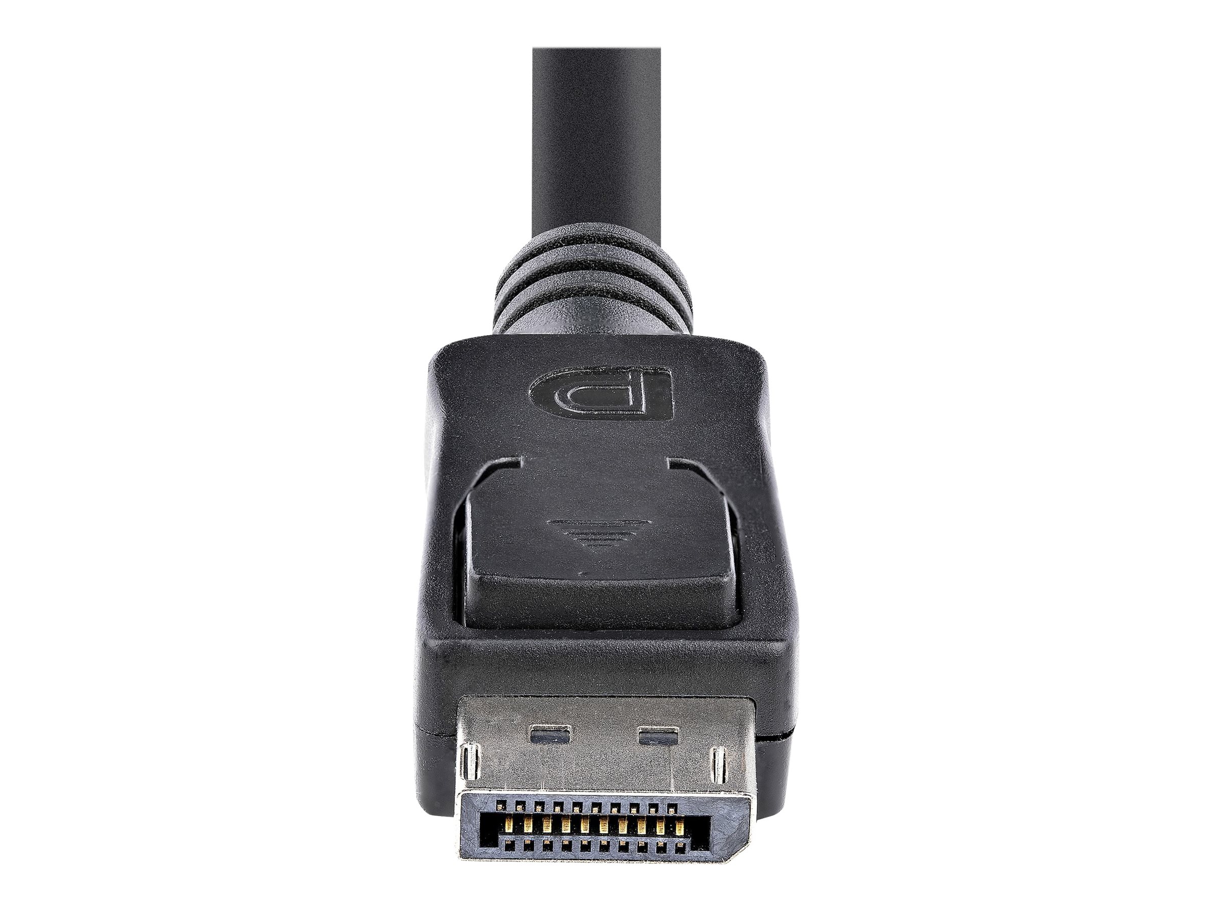 StarTech.com Câble DisplayPort 1.2 de 1m avec verrouillage - Cordon DP vers DP avec support HBR2 - M/M - DisplayPort 4K - Câble DisplayPort - DisplayPort (M) pour DisplayPort (M) - 1 m - verrouillé - noir - DISPL1M - Câbles pour périphérique