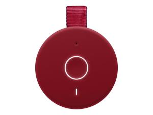 Ultimate Ears BOOM 3 - Haut-parleur - pour utilisation mobile - sans fil - Bluetooth - rouge - 984-001364 - Enceintes