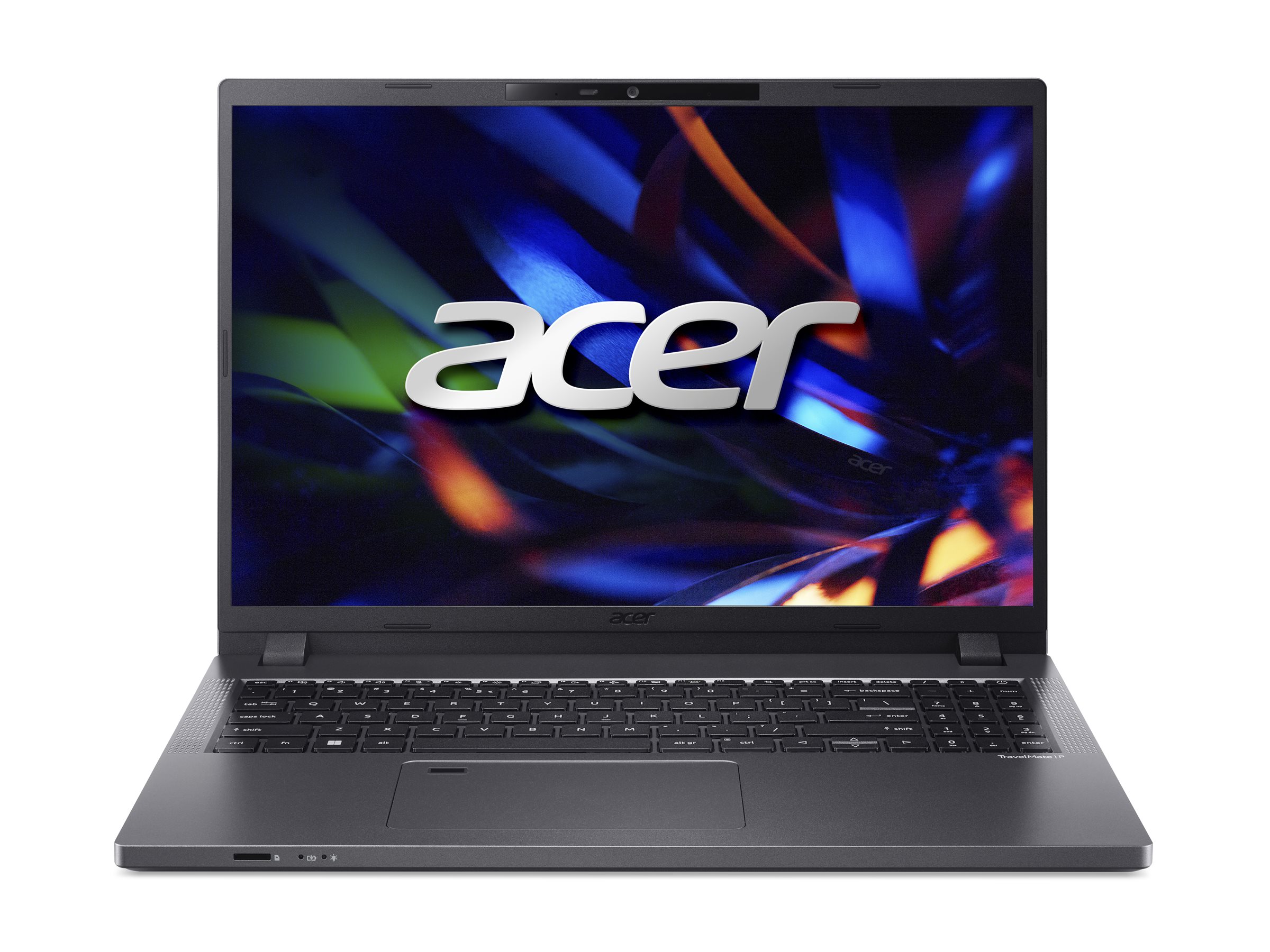 Acer TravelMate P2 16 TMP216-51-TCO - Conception de charnière à 180 degrés - Intel Core i5 - 1335U / jusqu'à 4.6 GHz - Win 11 Pro - Carte graphique Intel Iris Xe - 8 Go RAM - 512 Go SSD - 16" IPS 1920 x 1200 - Gigabit Ethernet - Wi-Fi 6E - gris acier - clavier : Français - NX.B1BEF.004 - Ordinateurs portables