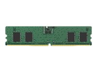 Kingston - DDR5 - module - 8 Go - DIMM 288 broches - 4800 MHz / PC5-38400 - CL40 - 1.1 V - mémoire sans tampon - non ECC - pour Dell OptiPlex 7000; Lenovo ThinkCentre M80s Gen 3; M80t Gen 3; M90s Gen 3; M90t Gen 3 - KCP548US6-8 - DDR5