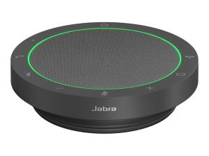 Jabra Speak2 55 UC - Haut-parleur main libre - Bluetooth - sans fil, filaire - USB-C, USB-A - gris foncé - certifié Zoom, Certifié Google Meet, Certifié Amazon Chime, Certifié Google Fast Pair - 2755-209 - Haut-parleurs