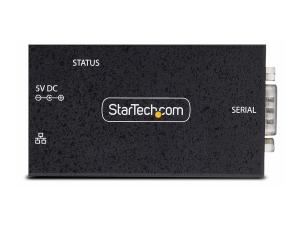 StarTech.com Adaptateur Série vers Ethernet à 1 Port, LAN vers RS232 DB9 - Serveur de périphérique - 100Mb LAN, RS-232 - montable mur/rail DIN - Conformité TAA - I13-SERIAL-ETHERNET - Périphériques réseau spécialisés