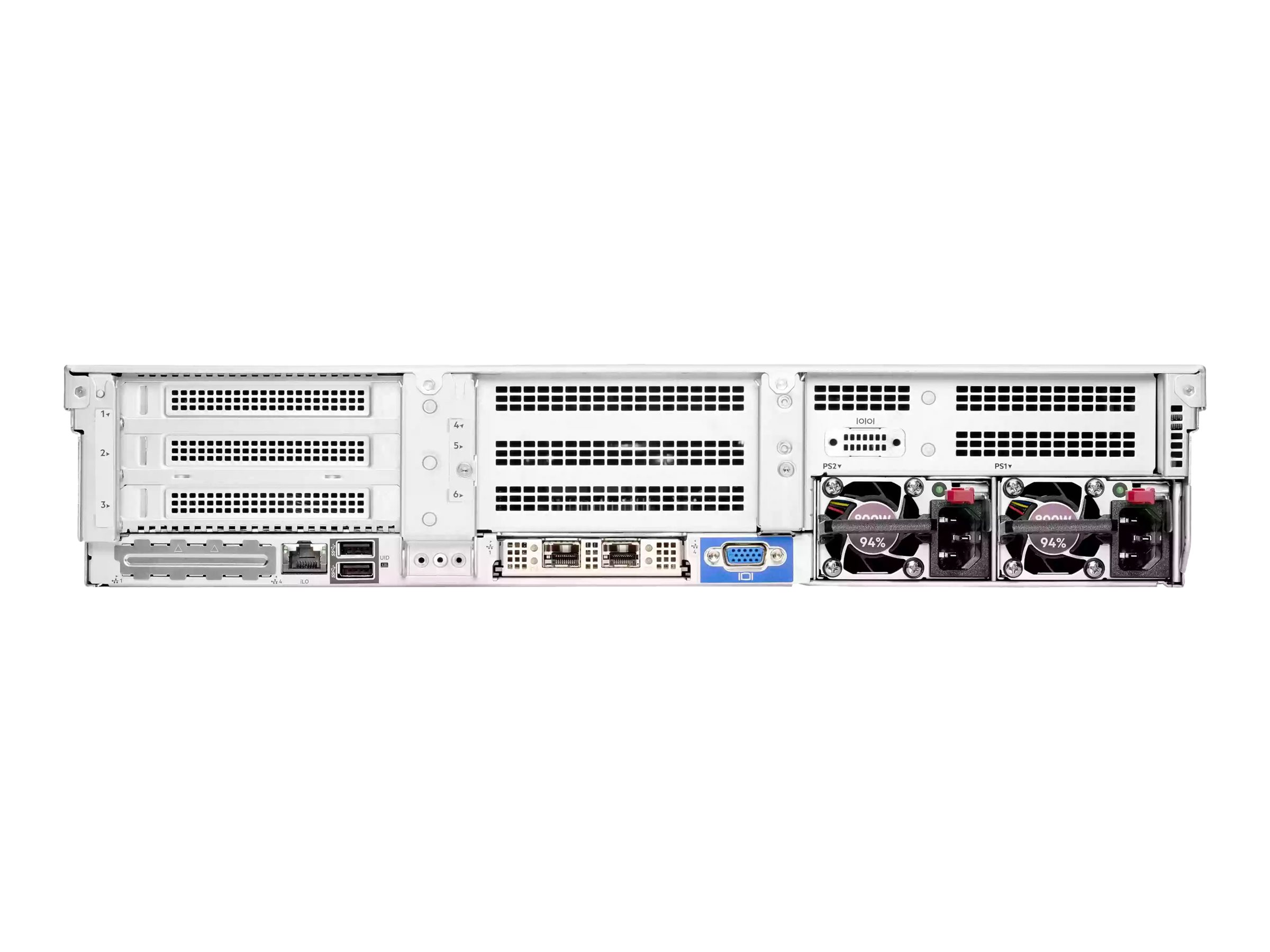 HPE ProLiant DL385 Gen10 Plus V2 - Serveur - Montable sur rack - 2U - 2 voies - pas de processeur jusqu'à - RAM 0 Go - SATA/SAS/PCI Express - hot-swap 2.5" baie(s) - aucun disque dur - moniteur : aucun - CTO - P38412-B21 - Serveurs rack