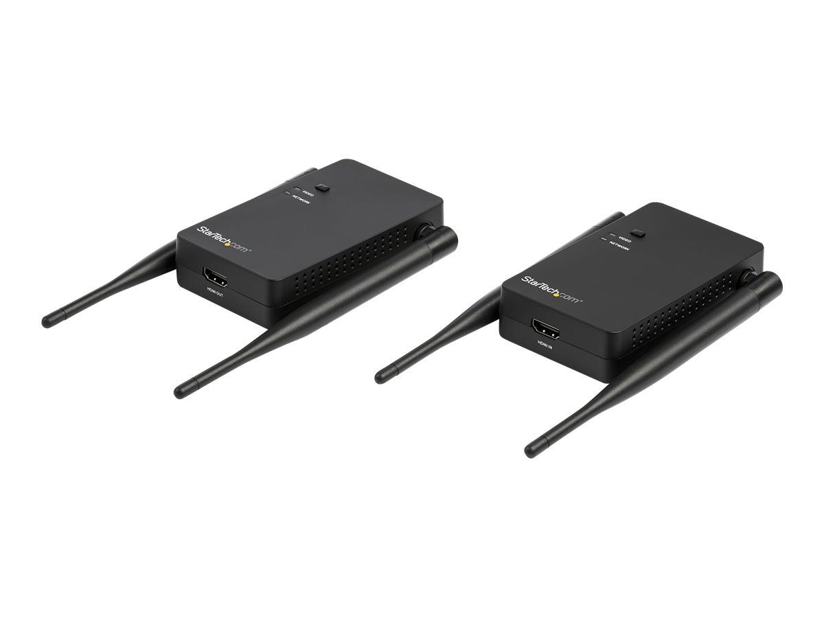 StarTech.com Extender HDMI WiFi jusqu'à 200 m - Amplificateur HDMI sur WiFi - Prolongateur HDMI - 1080p (ST121WHDLR) - Extension audio/vidéo sans fil - jusqu'à 200 m - ST121WHDLR - Prolongateurs de signal
