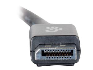 C2G 3ft Ultra High Definition DisplayPort Cable with Latches - 8K DisplayPort Cable - M/M - Câble DisplayPort - DisplayPort (M) pour DisplayPort (M) - 91.4 cm - verrouillé - noir - 54400 - Câbles pour périphérique