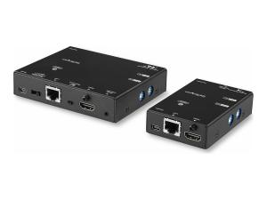 StarTech.com Kit extendeur HDMI sur IP avec compression vidéo - Adaptateur HDMI 1080p sur Ethernet Cat6 - Rallonge vidéo/audio/infrarouge - HDMI - jusqu'à 15 m - Conformité TAA - pour P/N: ST12MHDLNHR - ST12MHDLNHK - Prolongateurs de signal