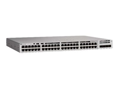 Cisco Catalyst 9200 - Network Essentials - commutateur - C3 - 48 x 10/100/1000 (PoE+) - Montable sur rack - PoE+ - C9200-48PL-E - Concentrateurs et commutateurs gigabit