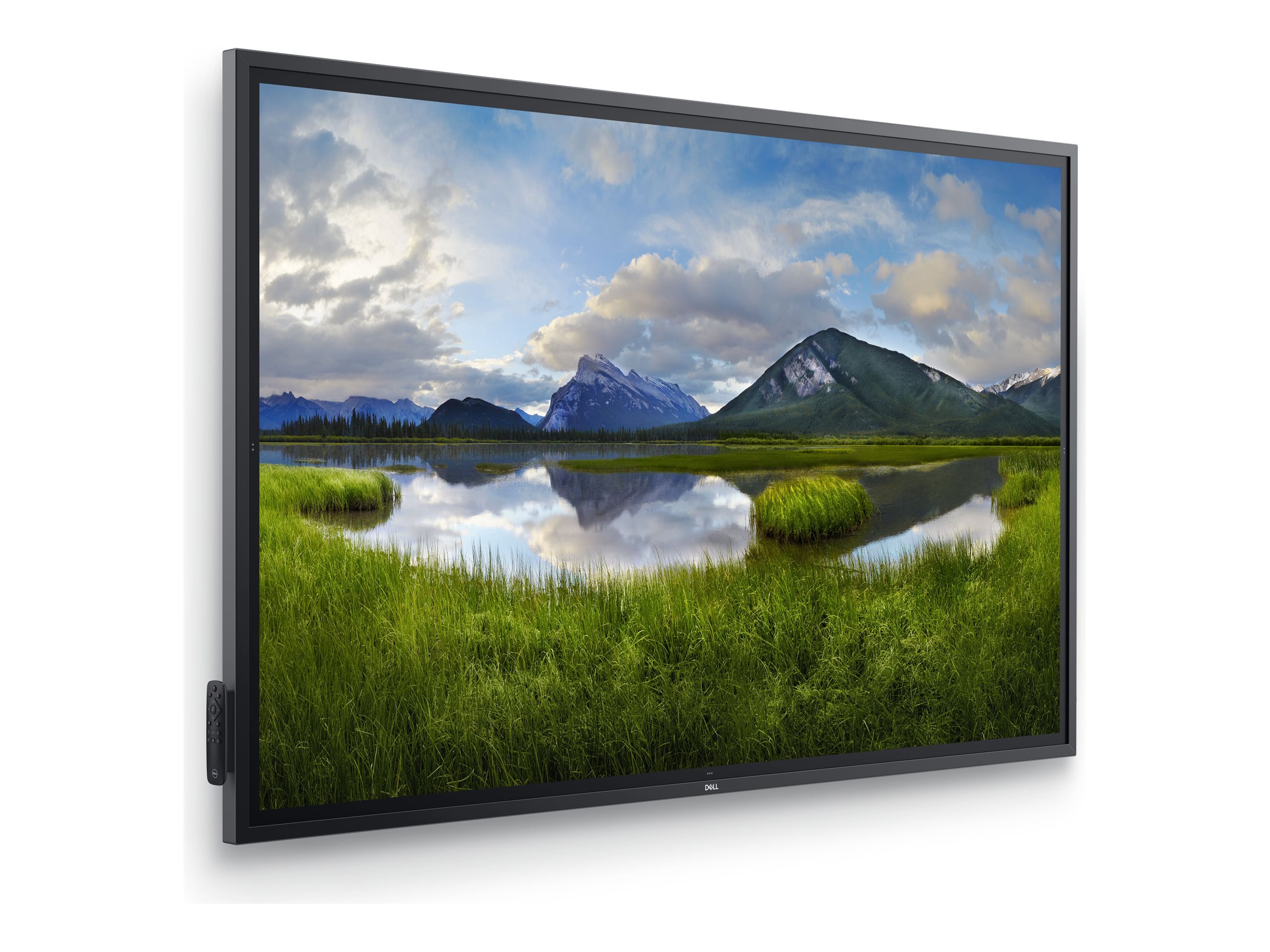 Dell P8624QT - Classe de diagonale 86" (85.6" visualisable) écran LCD rétro-éclairé par LED - interactive - avec écran tactile (multi-touches) - 4K UHD (2160p) 3840 x 2160 - DELL-P8624QT - Écrans LCD/LED grand format