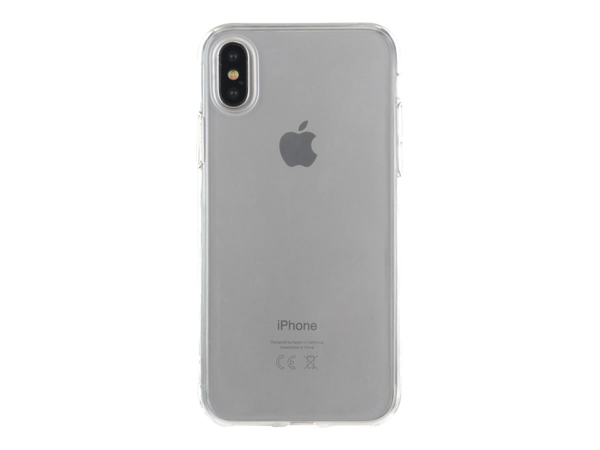 BIGBEN Connected - Coque de protection pour téléphone portable - silicone - transparent - pour Apple iPhone X, XS - SILITRANSIP8 - Coques et étuis pour téléphone portable