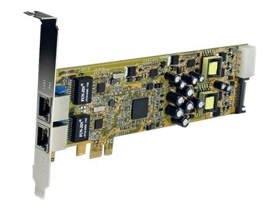 StarTech.com Carte Réseau PCI Express 2 ports Gigabit Ethernet RJ45 10/100/1000Mbps - POE/PSE - Adaptateur Réseau PCIe, 2 x Réseau (RJ45) - Adaptateur réseau - PCIe - Gigabit Ethernet x 2 - ST2000PEXPSE - Adaptateurs réseau PCI-e