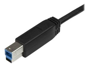 StarTech.com Câble USB-C vers USB-B de 2 m - Cordon USB Type-C vers Type-B pour imprimante - M/M - USB 3.0 - Câble USB - 24 pin USB-C (M) pour USB Type B (M) - USB 3.1 Gen1 - 2 m - pour P/N: HB30C5A2CSC, HBS304A24A, SV231DHU34K6, SV231HU34K6, SV231QDPU34K, SV431HU34K6 - USB315CB2M - Câbles USB