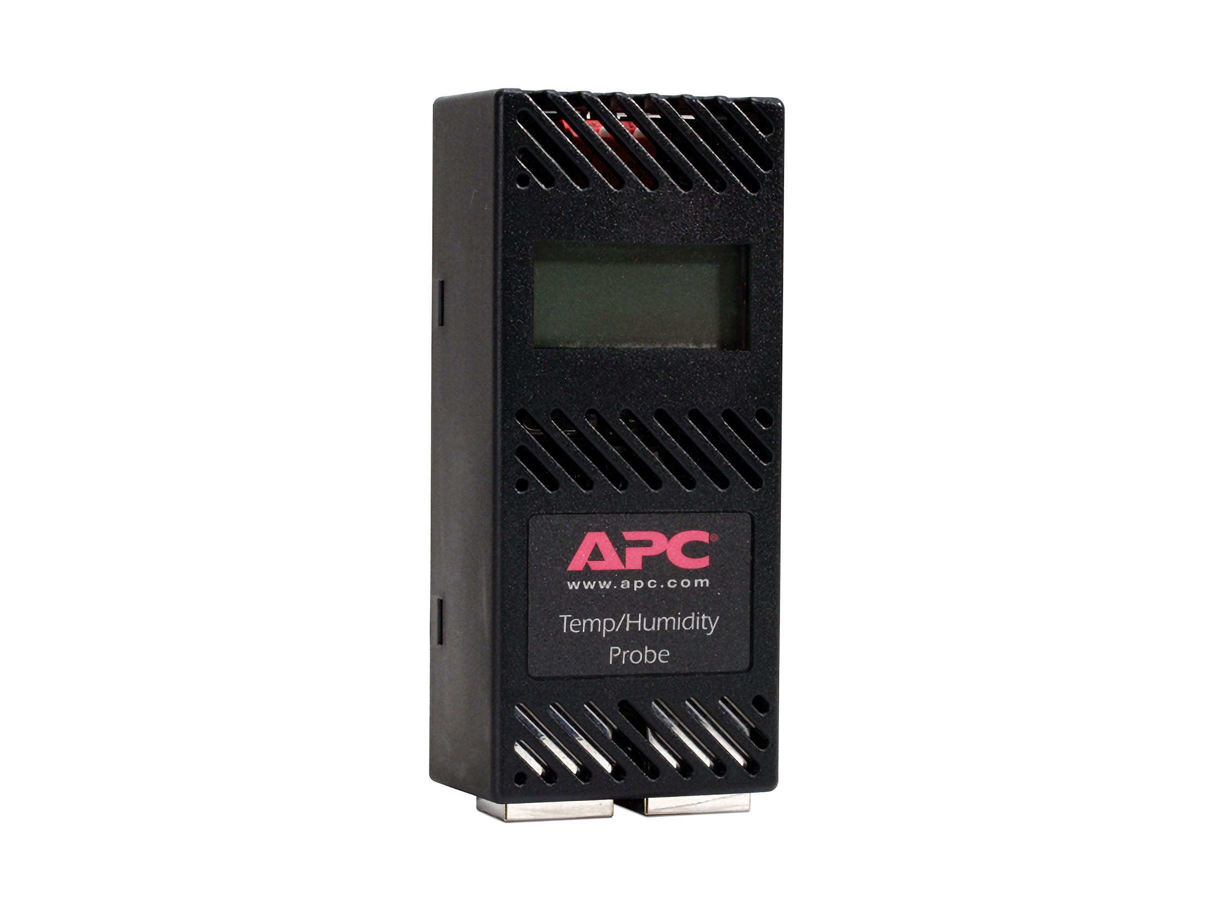 APC - Capteur de température et d'humidité - noir - pour P/N: AR106SH4, AR106SH6, AR106V, AR106VI, AR109SH4, AR109SH6, AR112SH4, AR112SH6, AR3106SP - AP9520TH - Accessoires pour ordinateur de bureau