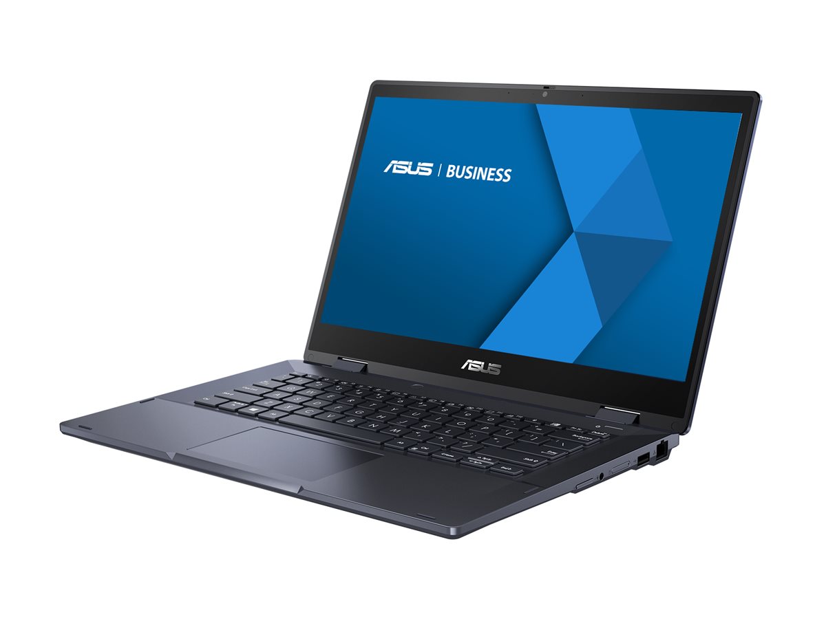 ASUS ExpertBook B3 Flip B3402FVA-EC0164X - Conception inclinable - Intel Core i5 - 1335U / jusqu'à 4.6 GHz - Win 11 Pro - Carte graphique Intel Iris Xe - 16 Go RAM - 512 Go SSD NVMe - 14" écran tactile 1920 x 1080 (Full HD) - Gigabit Ethernet - Wi-Fi 6, Bluetooth - noir étoilé - 90NX07N1-M005E0 - Ordinateurs portables