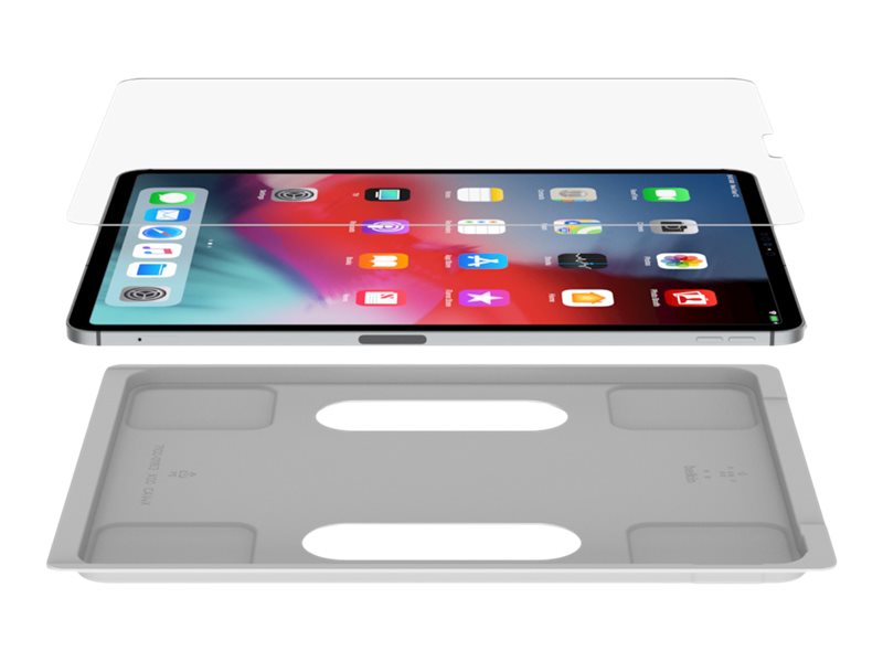 Belkin - Protection d'écran pour tablette - verre - 12.9" - pour Apple 12.9-inch iPad Pro (3ème génération) - F8W935ZZ - Accessoires pour ordinateur portable et tablette