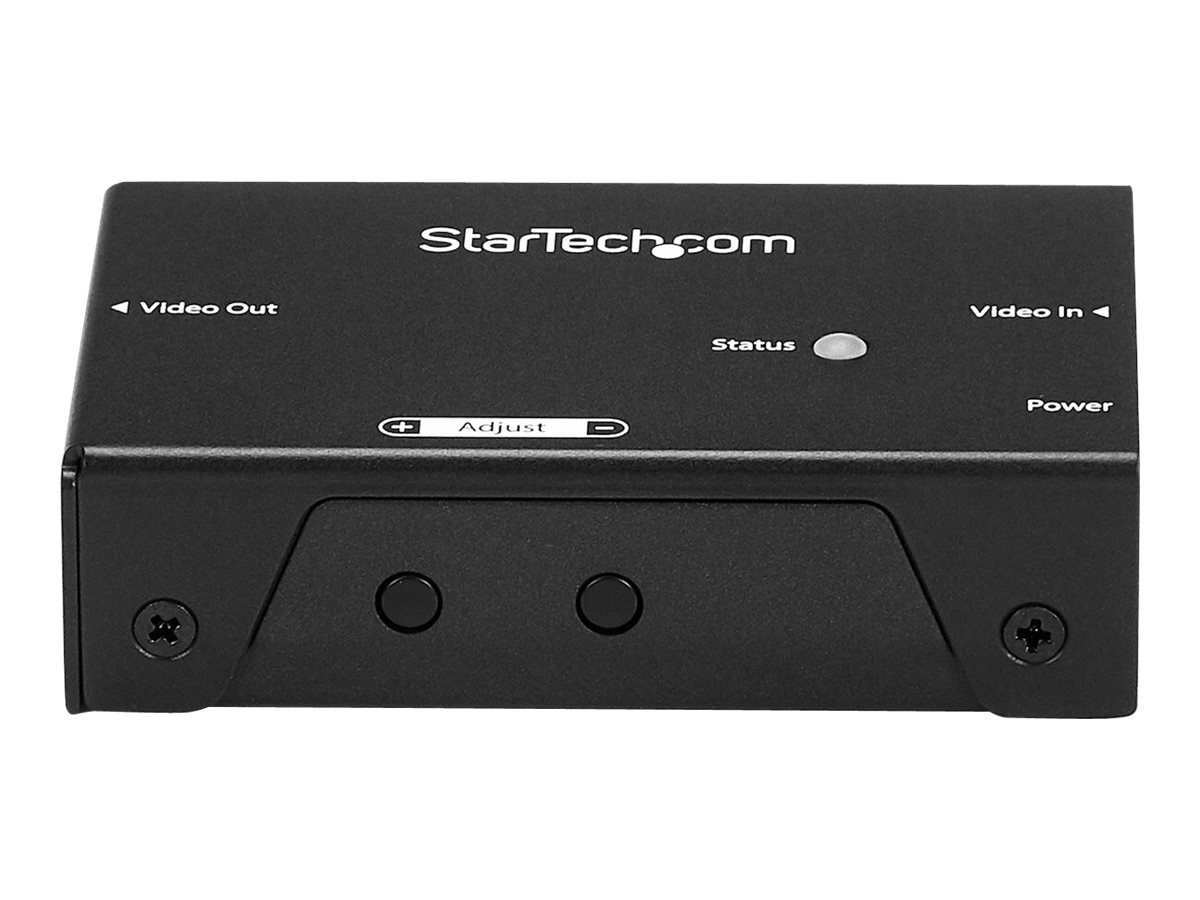 StarTech.com Extendeur vidéo Displayport jusqu'à 19,8 m - Amplificateur de signal DP - Répéteur DisplayPort - 4K 60 Hz - Prolongateur audio/vidéo - jusqu'à 20 m - DPBOOST - Prolongateurs de signal