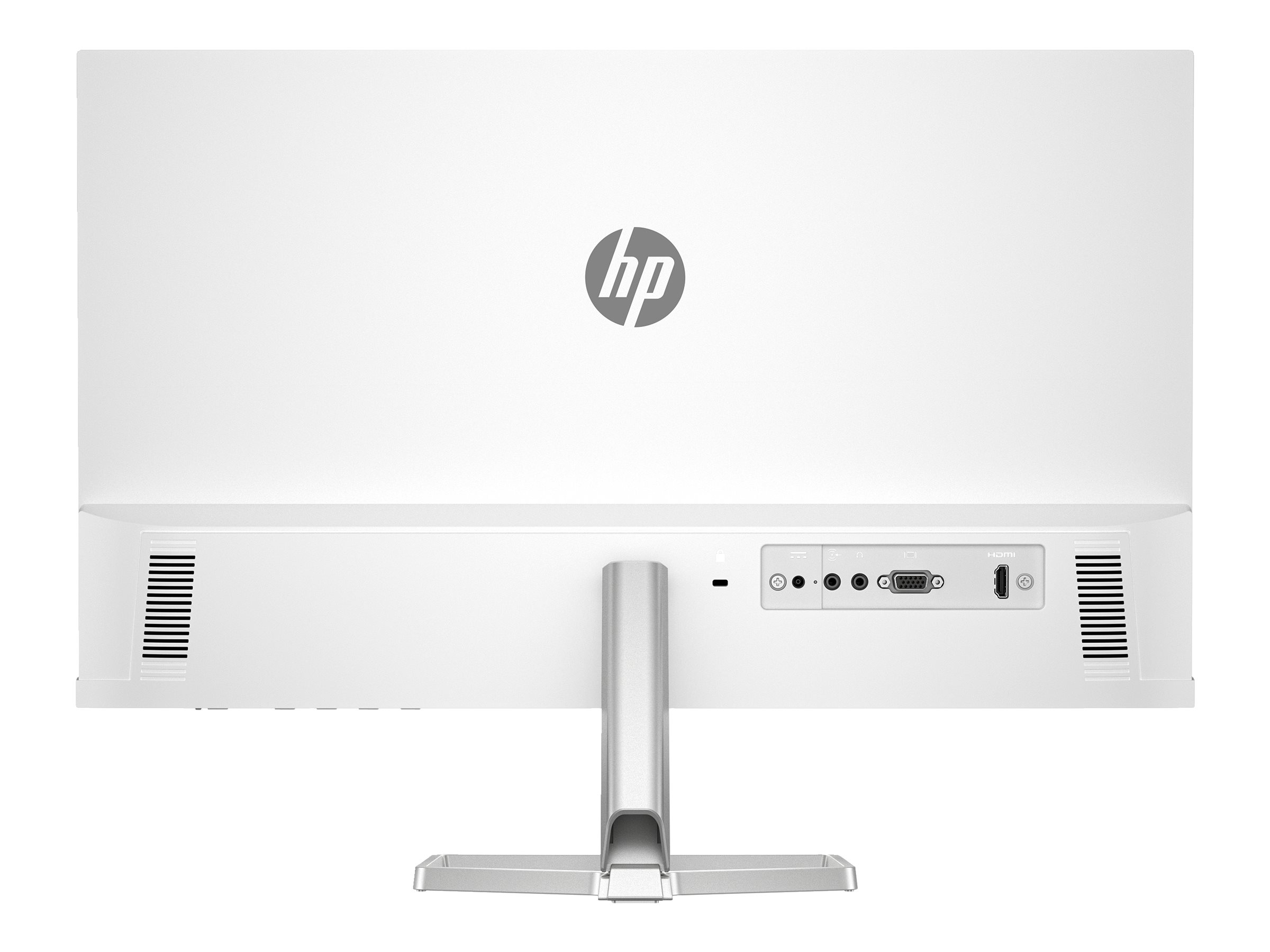 HP 524sa - 5 Series - écran LED - 24" (23.8" visualisable) - 1920 x 1080 Full HD (1080p) @ 100 Hz - IPS - 300 cd/m² - 1500:1 - 5 ms - HDMI, VGA - haut-parleurs - argent (support), blanc - 94C36AA#ABB - Écrans d'ordinateur