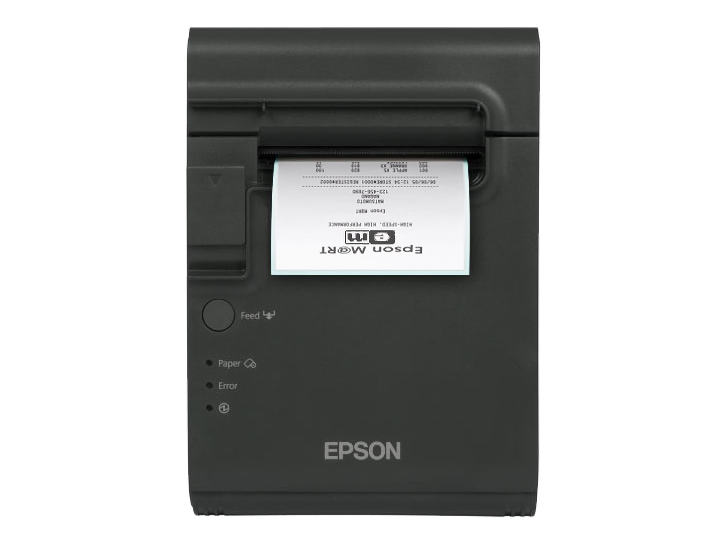 Epson TM L90 - Imprimante de reçus - thermique en ligne - Rouleau (8 cm) - 203 dpi - jusqu'à 150 mm/sec - USB 2.0, série - outil de coupe - gris foncé - C31C412412 - Imprimantes de reçus POS