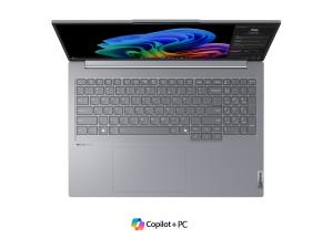 Lenovo ThinkBook 16 G7 QOY 21NH - Snapdragon X Plus - X1P-42-100 / jusqu'à 3.4 GHz - Win 11 Pro (sur ARM) - Qualcomm Adreno - 16 Go RAM - 1 To SSD NVMe - 16" IPS 1920 x 1200 - Bluetooth, Wi-Fi 7 - gris luna bicolore - clavier : Français - avec 1 an de support Premier Lenovo - 21NH000EFR - Ordinateurs portables