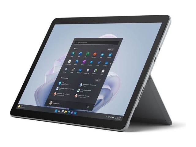 Microsoft Surface Go 4 for Business - Tablette - Intel N-series - N200 / jusqu'à 3.7 GHz - Win 10 Pro - UHD Graphics - 128 Go SSD - 10.5" écran tactile 1920 x 1280 - NFC, Wi-Fi 6 - platine - XI2-00004 - Ordinateurs portables