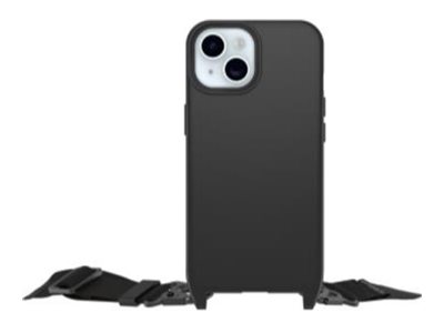 OtterBox React Series - Coque de protection pour téléphone portable - collier - compatibilité avec MagSafe - noir - pour Apple iPhone 16 - 77-96815 - Coques et étuis pour téléphone portable